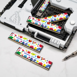 Kit Memoria RAM Adata AC5U640016G8-DCACAL DDR5, 6400MHz, 32GB - 2 x 16GB, CL36, XMP, Blanco image