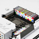 Kit Memoria RAM Adata AC5U640016G8-DCACAL DDR5, 6400MHz, 32GB - 2 x 16GB, CL36, XMP, Blanco image