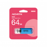 Memoria USB Adata C906, 64GB, USB 2.0, Azul image
