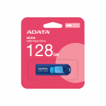 Memoria USB Adata UC300, 128GB, USB 3.2, Lectura 100 MB/s, Azul image