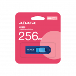 Memoria USB Adata UC300, 256GB, USB 3.2, Lectura 100 MB/s, Azul image