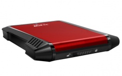Adata Gabinete de Disco Duro EX500, 2.5'', SATA III, USB 3.1, Negro/Rojo image