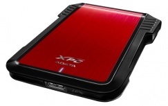 Adata Gabinete de Disco Duro EX500, 2.5'', SATA III, USB 3.1, Negro/Rojo image