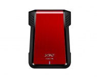 Adata Gabinete de Disco Duro EX500, 2.5'', SATA III, USB 3.1, Negro/Rojo