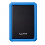 Disco Duro Externo Adata HD700 2.5", 2TB, USB-A 3.2, Negro/Azul, Resistente a Golpes/Salpicaduras, para PC