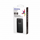 Cargador Portátil Adata Power Bank P10000QCD, 10.000mAh, Negro  image