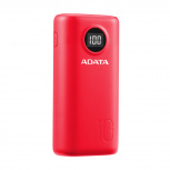 Cargador Portátil Adata Power Bank P10000QCD, 1000mAh, Rojo image