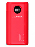 ﻿Cargador Portátil Adata P10000QCD, 10.000mAh, Rojo ― ¡Precio especial limitado a 5 unidades por cliente!
