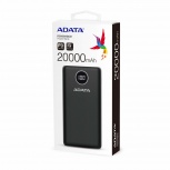 Cargador Portátil Adata Power Bank P20000QCD, 20Ah, Negro  image