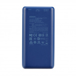 Cargador Portátil Adata Power Bank P20000QCD, 20Ah, Azul image