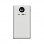 Cargador Portátil Adata Power Bank P20000QCD, 20Ah, Blanco