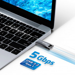 Memoria USB Adata UR340, 256GB, USB 3.2, Lectura 100 MB/s, Negro image