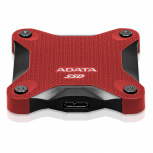 SSD Externo Adata SD600Q, 480GB, USB, Rojo image