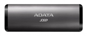 SSD Externo Adata SE760, 512GB, USB-C, Titanio - para Mac/PC