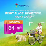 Memoria Flash Adata AUSDH32GUICL10-RA1, 32GB MicroSDHC UHS-I Clase 10, con Adaptador image