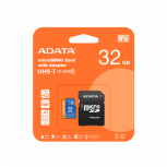 Memoria Flash Adata AUSDH32GUICL10A1-RA1, 32GB MicroSDHC UHS-I Clase 10, con Adaptador  image