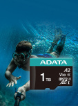 Memoria Flash Adata V30, 1TB MicroSDXC UHS-I Clase 10, con Adaptador image