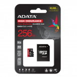 Memoria Flash Adata High Endurance, 256GB MicroSDXC UHS-I Clase 10, con Adaptador - Imagen adicional 4
