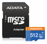 Memoria Flash Adata Premier, 512GB MicroSDXC UHS-I Clase 10, con Adaptador - Imagen adicional 1