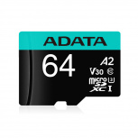 Memoria Flash Adata Premier Pro, 64GB MicroSDXC UHS-I Clase 10, con Adaptador image