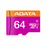 Memoria Flash Adata Premier, 64GB microSDXC UHS-I Clase 10, con Adaptador