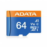 Memoria Flash Adata Premier, 64GB MicroSDXC UHS-I Clase 10, con Adaptador image