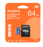 Memoria Flash Adata Premier, 64GB MicroSDXC UHS-I Clase 10, con Adaptador