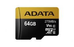 Memoria Flash Adata Premier ONE, 64GB MicroSDXC UHS-II Clase 10, con Adaptador