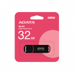 Memoria USB Adata DashDrive UV150, 32GB, USB-A 3.0, Lectura 90MB/s, Escritura 25MB/s, Negro image