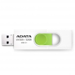Memoria USB Adata UV320, 32GB, USB 3.1, Lectura máx 100MB/s, Blanco/Verde image