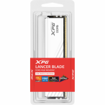 Memoria RAM Adata Lancer Blade RGB DDR5, 3000MHz, 24GB, CL36, XMP, Blanco - Imagen adicional 2