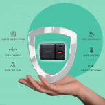 Adata Cargador de Pared Chargeru, 35W, 9V, 1 x USB-A 1 x USB-C  image