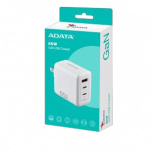 Adata Cargador de Pared, 65W, 1x USB-A, 2x USB-C, Blanco image