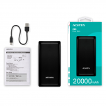 Cargador Portátil Adata Power Bank PB-ADA-PBCBK, 20Ah, Negro - Imagen adicional 6