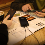 Cargador Portátil Adata Power Bank PBC20-BK, 20Ah, Negro  image