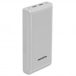 Cargador Portátil Adata Power Bank C20, 20Ah, Blanco - Imagen adicional 2