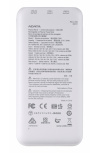 Cargador Portátil Adata Power Bank PC100-14WH, 10.000mAh, Blanco  image