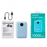 Cargador Portátil Adata Power Bank C10022, 10.000mAh, Azul - Imagen adicional 6