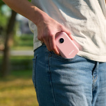 Cargador Portátil Adata Power Bank C10022, 10.000mAh, Rosa image