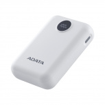 Cargador Portátil Adata Power Bank C10022, 10.000mAh, Blanco image