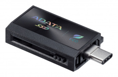 SSD Externo Adata SC730, 1TB, USB-C/USB-A, Negro image