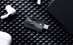 SSD Externo Adata SC730, 1TB, USB-C/USB-A, Negro image