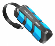 Disco Duro Externo Adata SC740 2.5", 1TB, USB-C 3.1, Negro/Azul, Resistente a Golpes, para Xbox Series X|S image