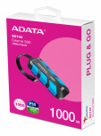 Disco Duro Externo Adata SC740 2.5", 1TB, USB-C 3.1, Negro/Azul, Resistente a Golpes, para Xbox Series X|S image