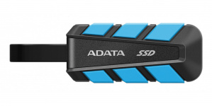 Disco Duro Externo Adata SC740 2.5", 500GB, USB-C 3.1, Negro/Azul, Resistente a Golpes, para Xbox Series X|S