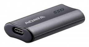 Disco Duro Externo Adata SC750 2.5", 500GB, USB-C 3.1, Gris, para PC image