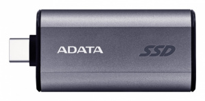 Disco Duro Externo Adata SC750 2.5", 500GB, USB-C 3.1, Gris, para PC image