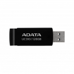 Memoria USB Adata UC310, 128GB, USB 3.2, Lectura 100 MB/s, Negro image