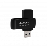 Memoria USB Adata UC310, 128GB, USB 3.2, Lectura 100 MB/s, Negro image