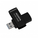 Memoria USB Adata UC310, 256GB, USB 3.2, Lectura 100 MB/s, Negro image